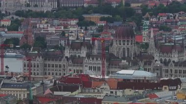 Macaristan 'ın Budapeşte kentsel manzarası, Macar Parlamentosu, tekneleri, tarihi mimarisi ve kentsel yeşilliği ile Tuna Nehri yer alıyor..