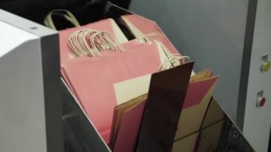 Production where paper bags are made