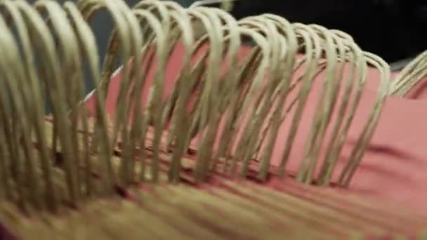 Kese Kağıdı Üreten Sıralayan Otomatik Makine — Stok video