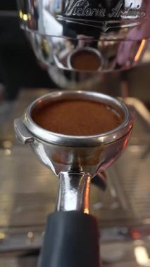 Doldurulmuş kahve, demlenmeye hazır..