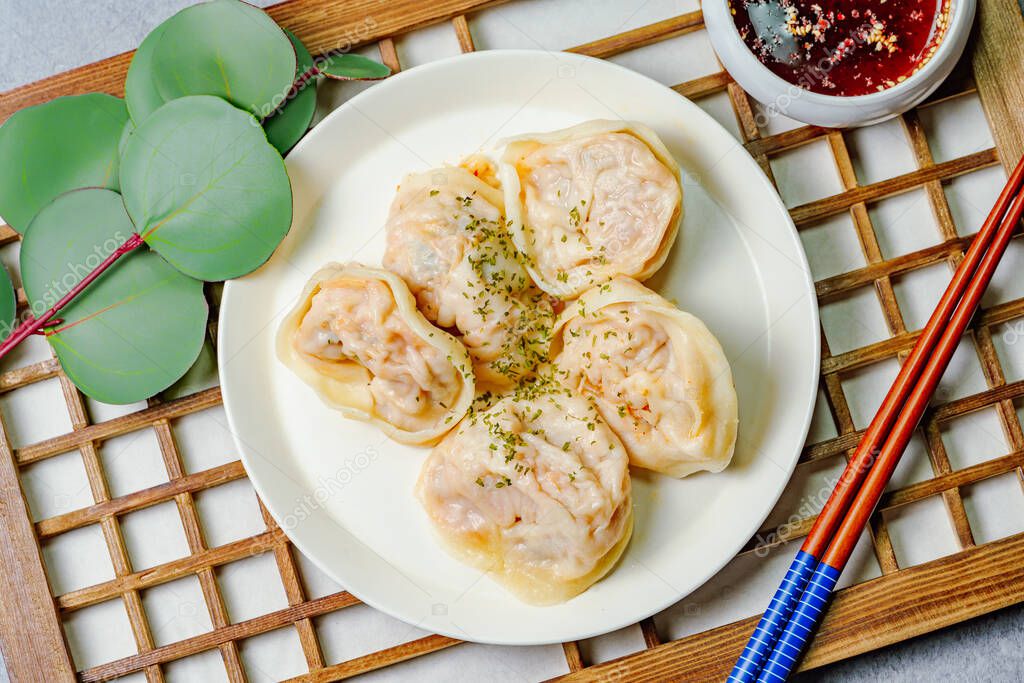 kimchimandu, dumpling coreano de kimchi los dumplings de kimchi se