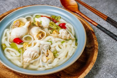 Golbaengi tang, Kore usulü deniz salyangozu çorbası yemek mutfağı.