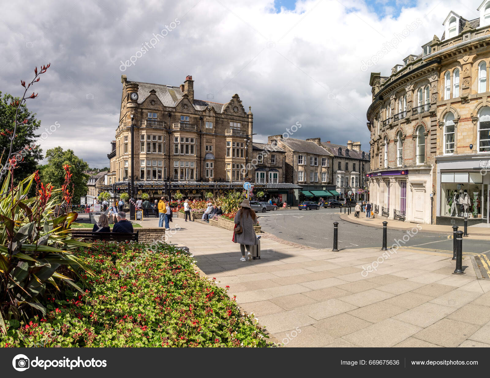 Prospect Square Harrogate August 2023 Panoramic Exterior Victorian