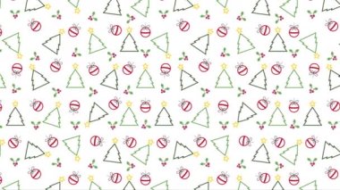 Noel ağacı topları desen 4k. Yeni yıl tanıtım afişi 