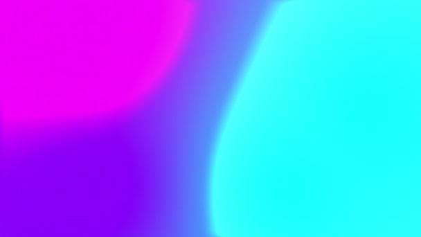Neon Abstracte Wazig Gradiënt Mesh Achtergrond Heldere Kleuren Bewegende Abstracte — Stockvideo
