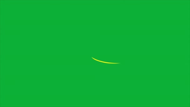 Новорічні Феєрверки Святкування Петлі Безшовно Ізольовані Зеленому Екрані Руху Абстрактний — стокове відео