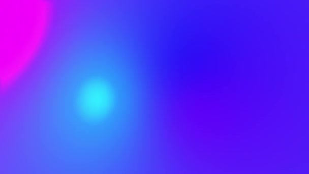Neon Abstracte Wazig Gradiënt Mesh Achtergrond Heldere Kleuren Kleurrijke Gladde — Stockvideo