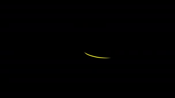 Новогодний Фейерверк Празднования Петля Бесшовные Изолированы Черном Фоне Движения Абстрактный — стоковое видео