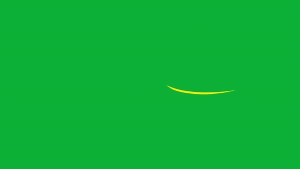 Новогодний Фейерверк Празднования Петля Бесшовные Изолированы Зеленом Экране Движения Абстрактный — стоковое видео