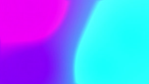 Neon Abstrakt Rozmazané Gradient Pozadí Jasných Barvách Přesouvání Abstraktního Rozmazaného — Stock video