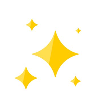 Parlak simge sembolü tasarım elementlerinin vektör koleksiyonu