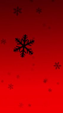 Siyah kırmızı arkaplandan düşüyor. Kış sezonu animasyonu, mutlu Noeller, tatiller, yeni yıl kutlaması