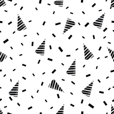 Kusursuz desen, siyah beyaz desen.