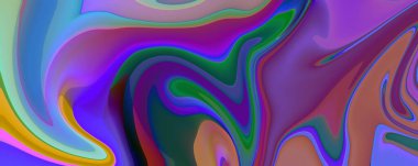  Duvar kağıtları, kartlar, davetiyeler, posterler, soyut sıvılaştırılmış boya arkaplan, parlak mermer holografik doku, sanatsal kapaklar tasarımı. Modern akışkan arka planlar. Moda arka planı için iyi.