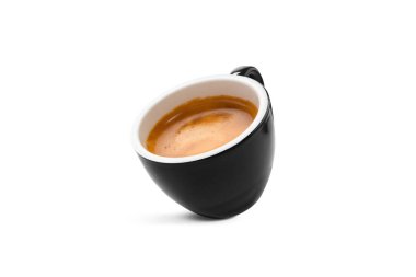 Kahve fincanı beyaz arka planda izole