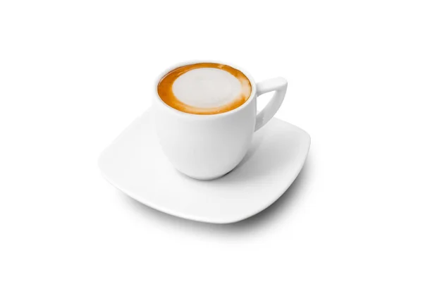 Kahve Fincanı Beyaz Arka Planda Izole — Stok fotoğraf