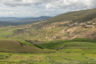 Rural landscape in Bazina Joumine, Bizerte, Tunisia