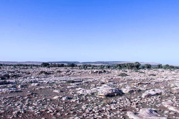 Landschap Van Kesra Siliana Tunesië — Stockfoto