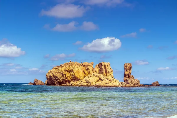 stock image Majestic Ocean Scene on the Coast in Rimel, Bizerte, Tunisia