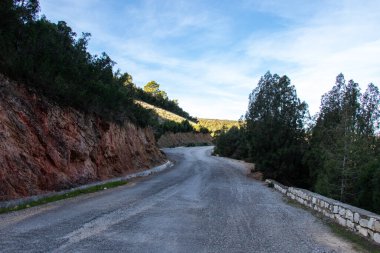 Boukornine Dağı Manzarası, Tunus, Tunus