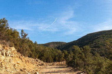 Boukornine Dağı Manzarası, Tunus, Tunus