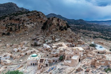 Zagouan, Tunus 'taki Berber Kökeni' nden antik köy Zriba Olia