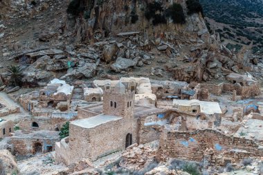 Zagouan, Tunus 'taki Berber Kökeni' nden antik köy Zriba Olia