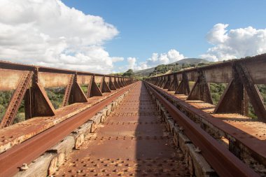 Oued Zitoun 'daki tren köprüsü, Ghezala Bizerte Tunus