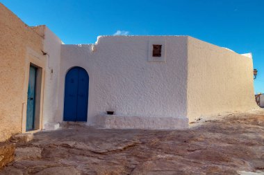 Takrouna, Susa, Tunus 'un Dağlık Bölgesi' ndeki Antik Berber Köyü.