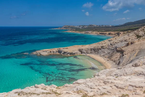 Veduta Mozzafiato Cap Blanc Bizerte Tunisia Con Oceano Sull Orizzonte — Foto Stock