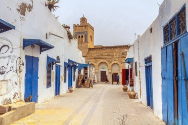 Kairouan şehrinin mimarisi, Tunus. Kuzey Afrika