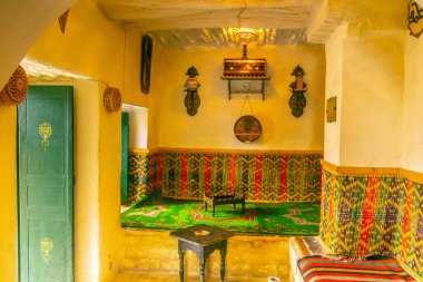 Bir Barrouta Anıtı. Kairouan, Tunus 'ta Kubbe Kuyusu.