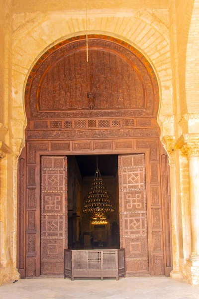 Велика Мечеть Кайруану Релігійний Єкт Тунісі Північна Африка — стокове фото