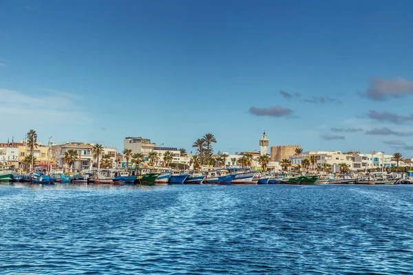 Boats Fishing Port Mahdia Tunisia North Africa — Stock Photo, Image