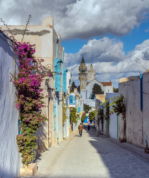Uma Rua Uma Cidade Zaghouan Tunísia Norte África — Fotografia de Stock