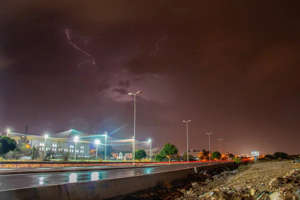 Lightning Sky Captivating Display Nature Power — Stock Photo, Image