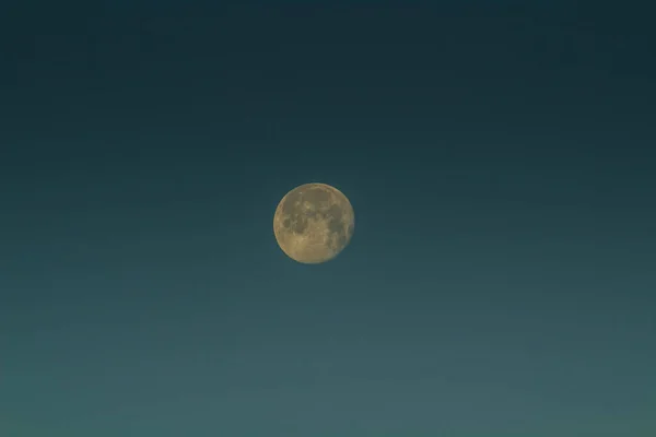 Lune Dans Ciel — Photo