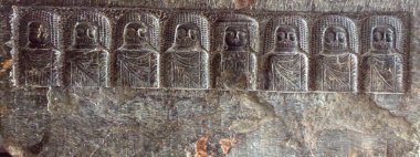 Bardo Ulusal Müzesi 'nde Tanrıların Baskınıyla Borj Hellal Stele