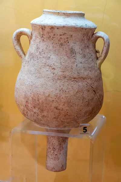 Artefactos Fenicios Cartagineses Museo Púnica Romano Utica — Foto de Stock