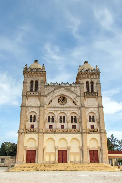 Kartaca Tunus Saint Louis Katedrali Muhteşem Mimari Parçası — Stok fotoğraf