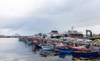 Balıkçılık Limanı - Kechla, Ghar al Milh, Ghar El Melh, Bizerte, Tunus.