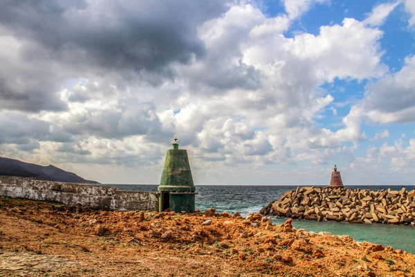 Sidi Mechreg Città Fortificata Porto Bizerte Tunisia — Foto Stock