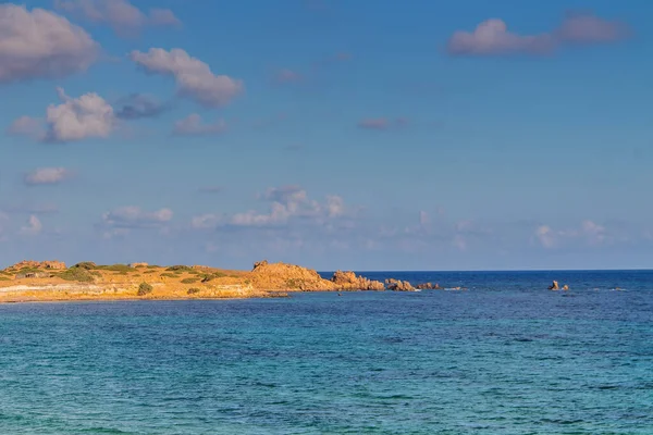 Ong Jmal Beach Serenità Rocciosa Sulle Coste Bizerte Tunisia — Foto Stock