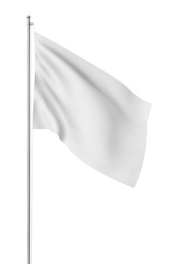 Bayrak Modeli: İzole Arkaplanda 3B Hazırlama