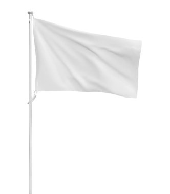 Bayrak Modeli: İzole Arkaplanda 3B Hazırlama