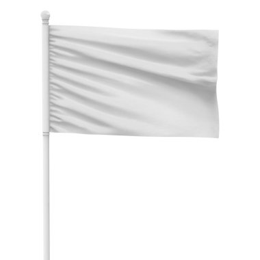 Bayrak Modeli: İzole Arkaplanda 3B Hazırlama