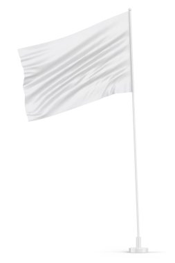 Bayrak Modeli: İzole Arkaplanda 3B Hazırlama