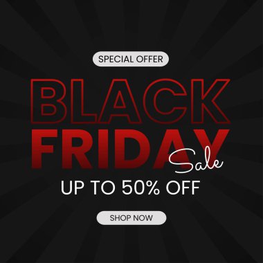 Özel Teklif Kara Cuma indirimi afişi