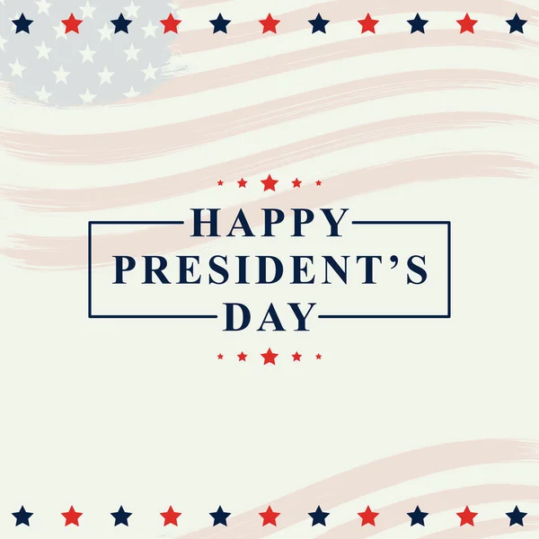 Yıldız şekli vektörüyle Başkanlık Günün kutlu olsun.