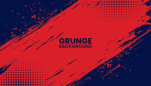 Soyut kırmızı ve koyu mavi grunge arkaplanı